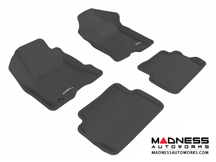 Ford Focus Floor Mats (Set of 4) - Black by 3D MAXpider